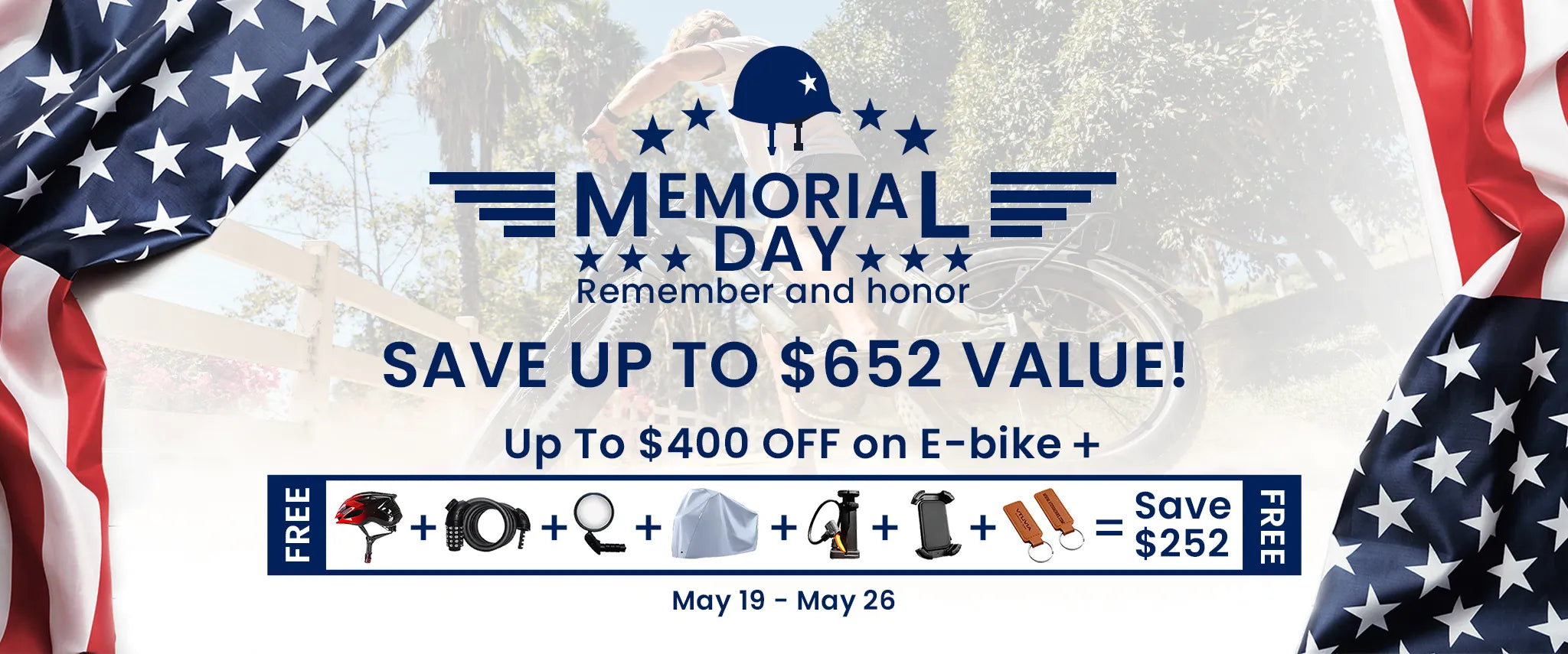 Memorial Day sale | VTUVIA Electric Bikes