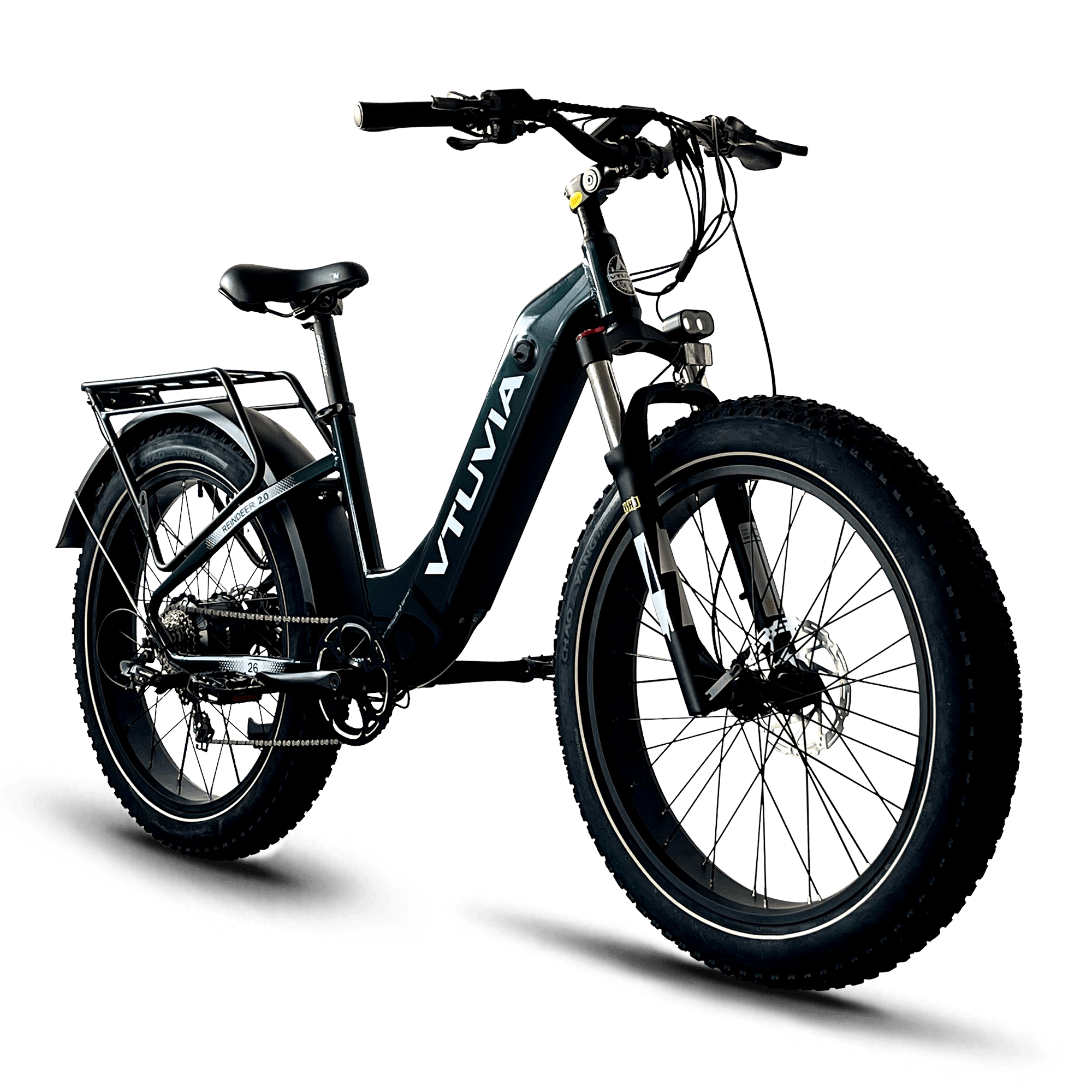 Fat Tire Step-thru 750W Electric Bike | VTUVIA Reindeer 