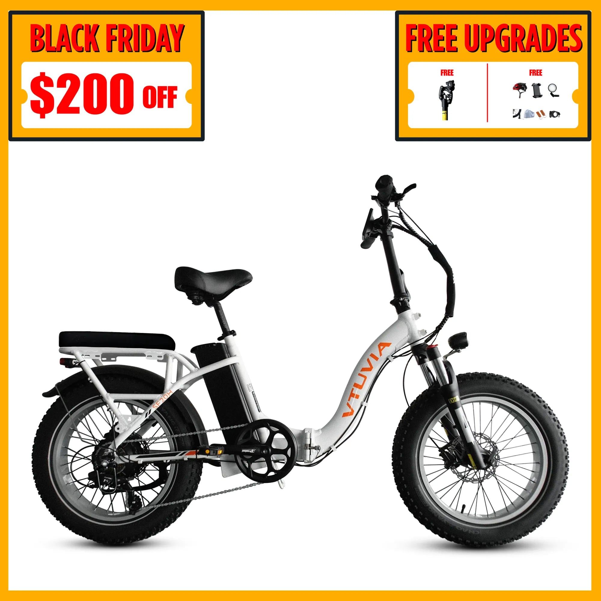 Folding Electric Cargo Bikes | VTUVIA SF20H E-bike