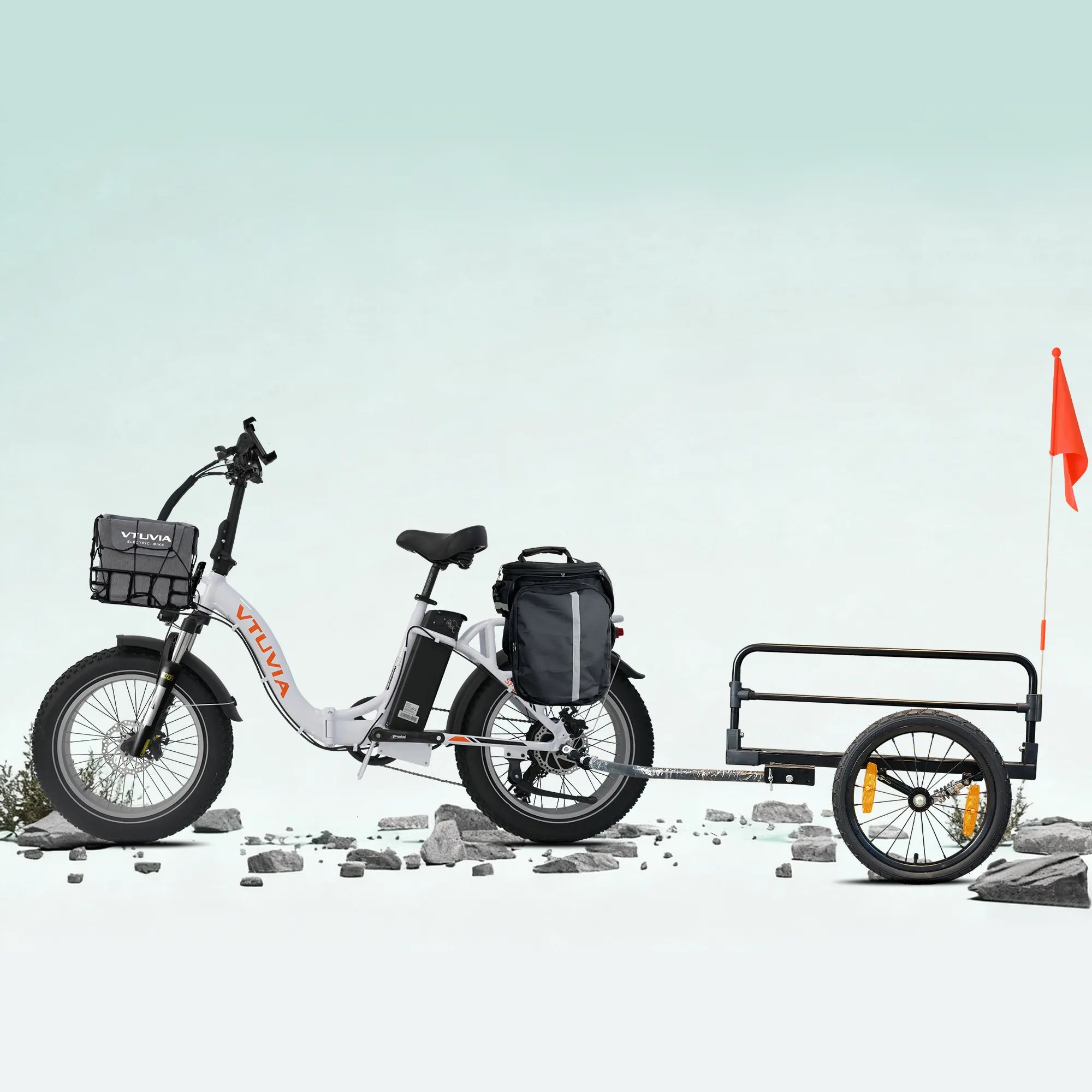 Folding Electric Cargo Bikes | VTUVIA SF20H E-bike