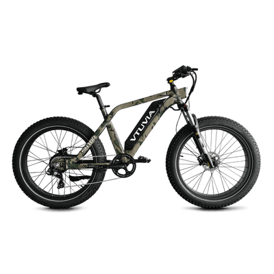 750 Watt High Step Fat Tire eBike | VTUVIA SN100 #color_camo