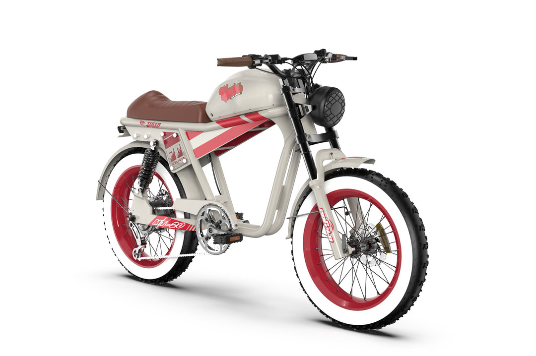 Tiger Moped-Style Electric Bike