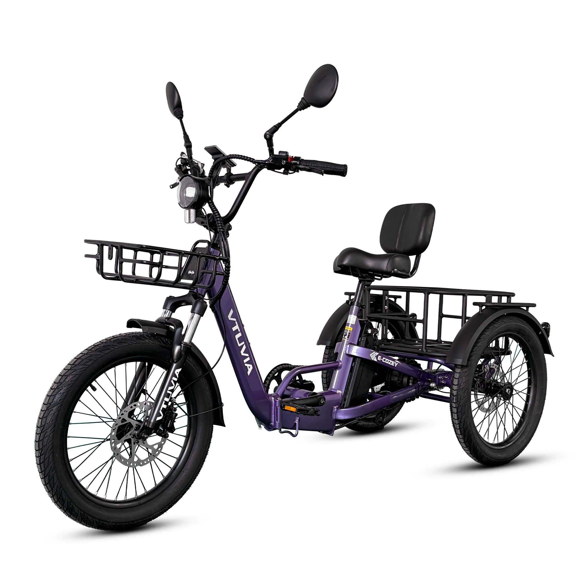 VTUVIA E-Cozy Electric Trike