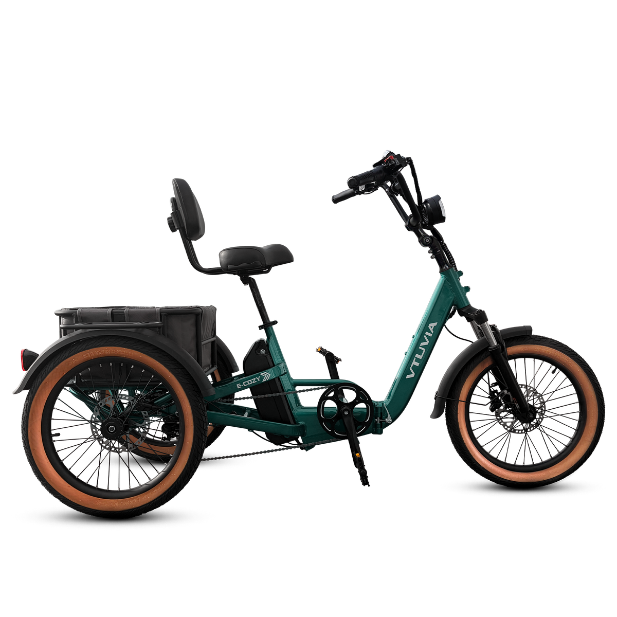 VTUVIA E-COZY three-wheeled electric bicycle 