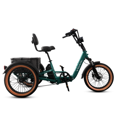VTUVIA E-COZY three-wheeled electric bicycle 