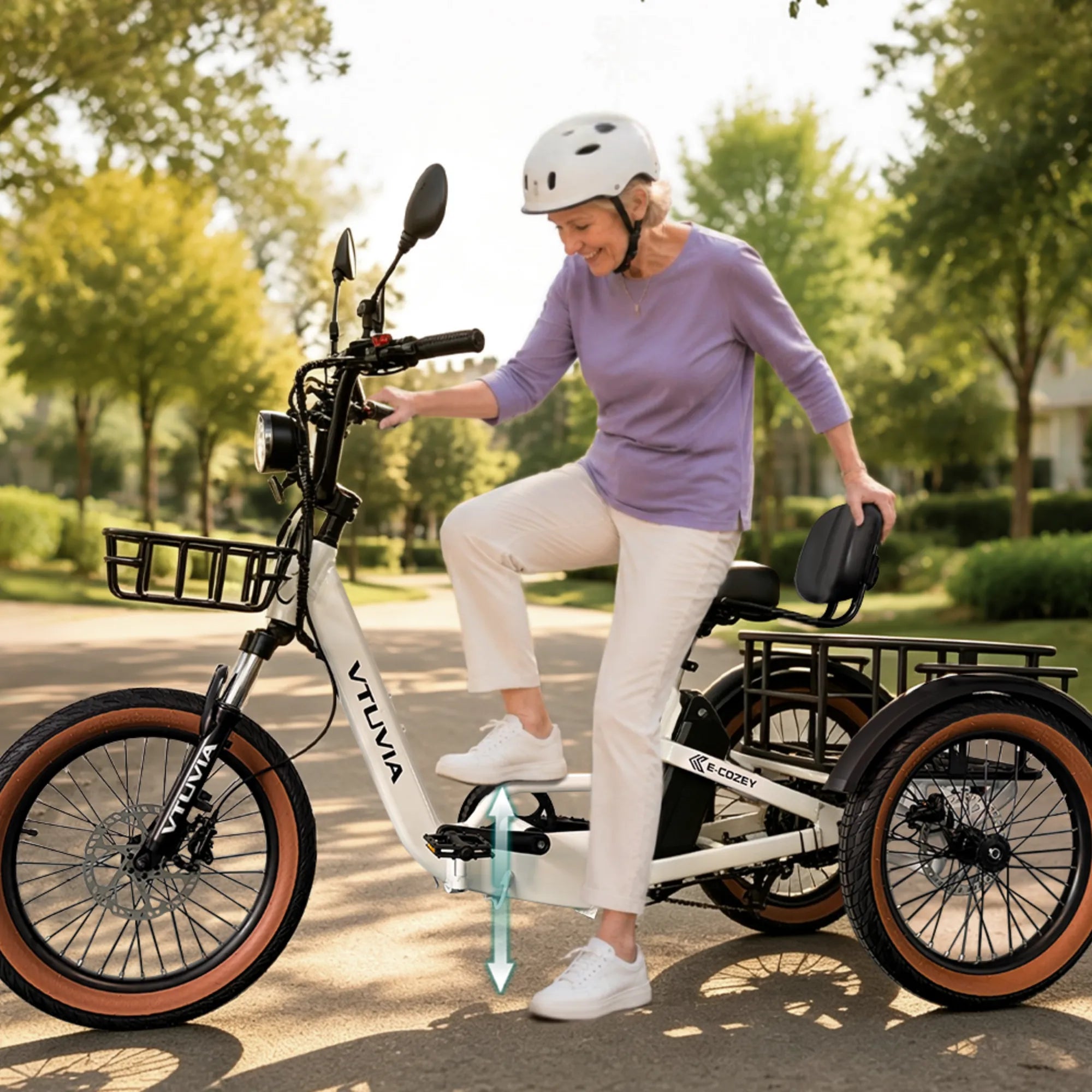  Electric Trike with low step 