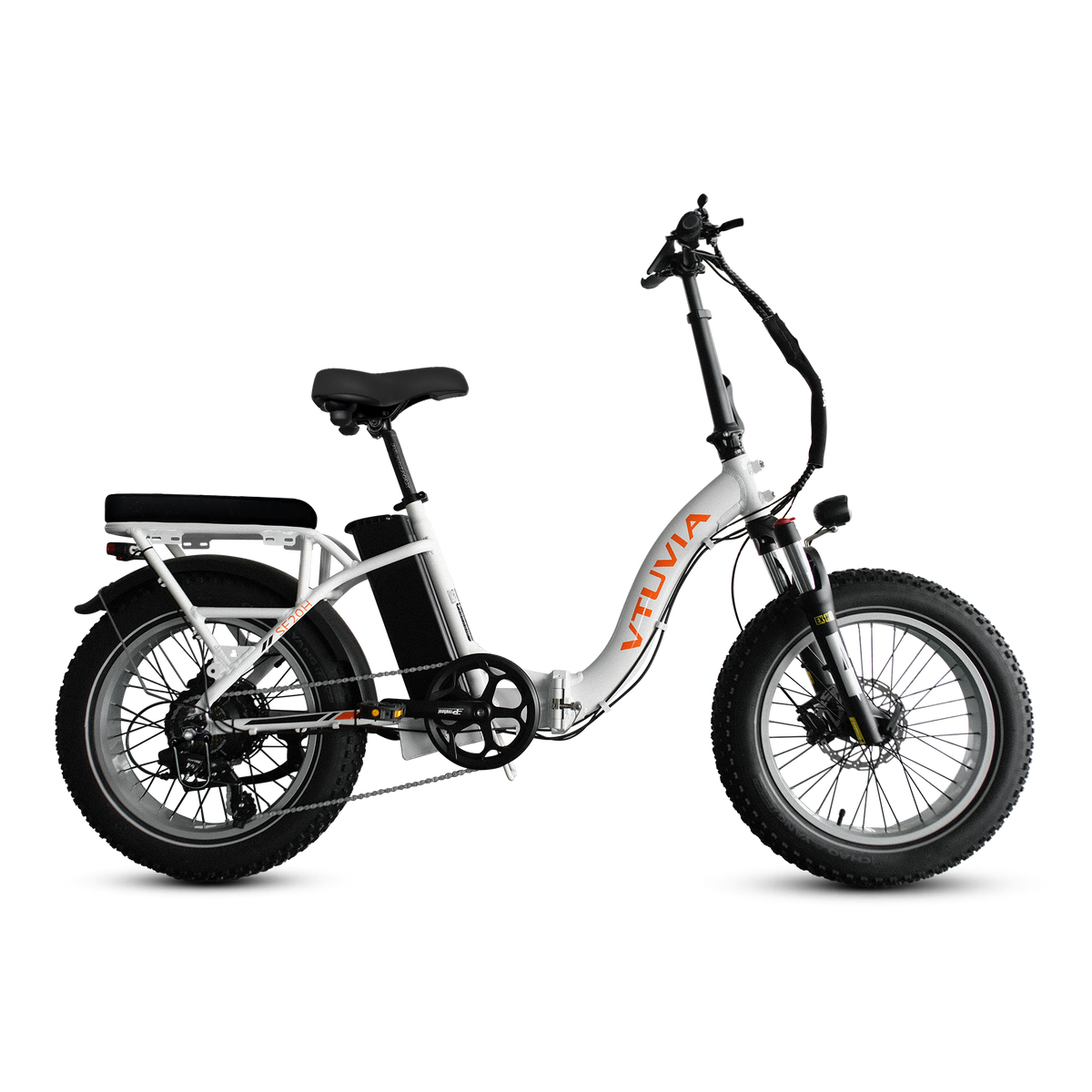 VTUVIA SF20H folding electric bike in White
