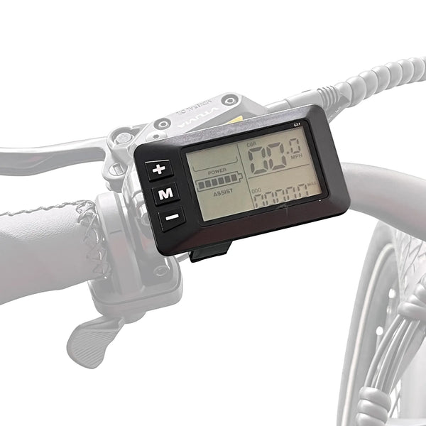 Zeal LT7 Electric Commuter Bike display