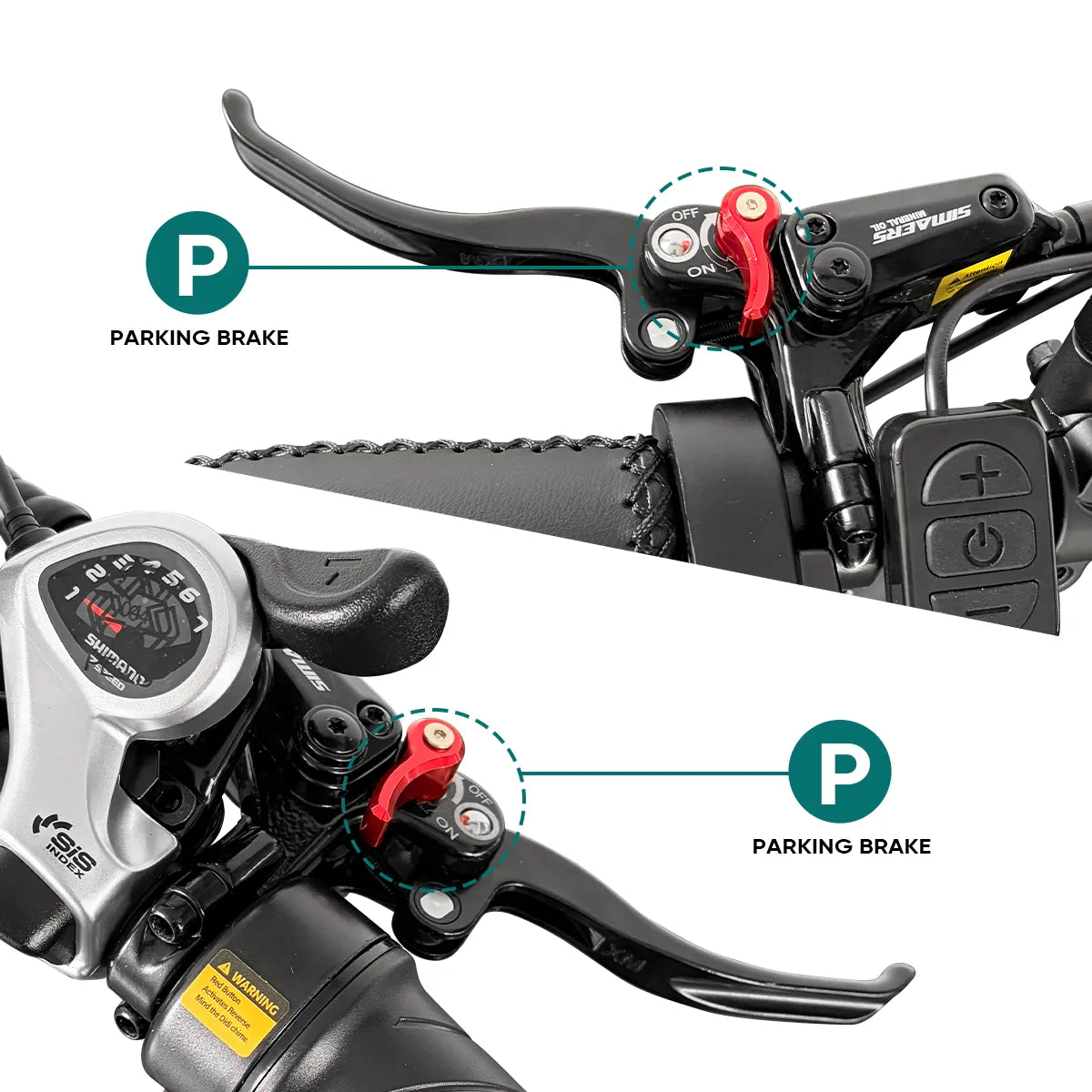 E-cozy Etrike Parking Brake