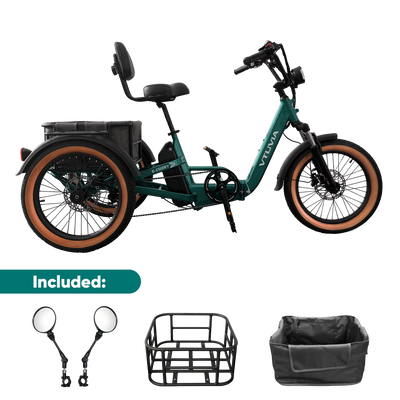 VTUVIA E-Cozy Electric Trike