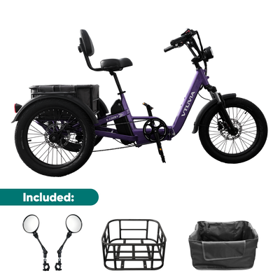 VTUVIA E-Cozy Electric Trike