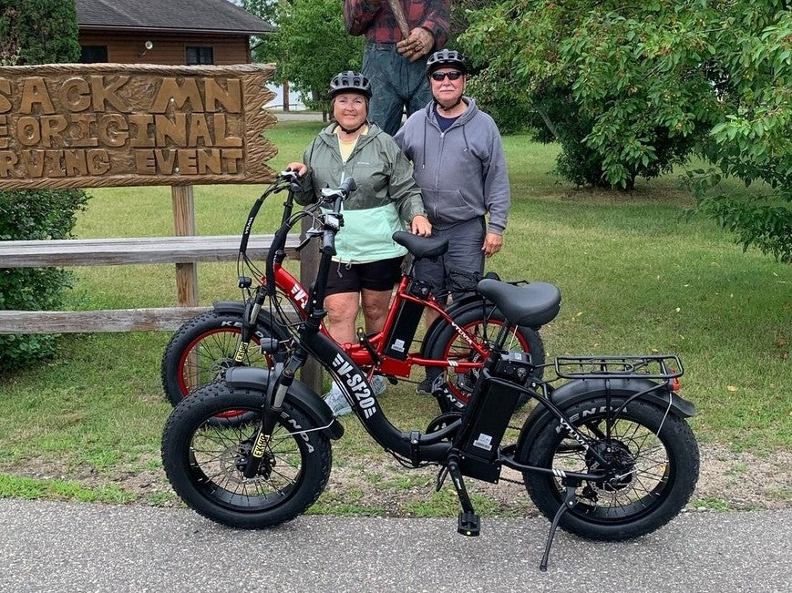 SF20H foldable electric bike 1200W peak motor easy city commuting for seniors