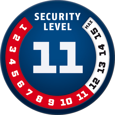 Cadena de acero ABUS STEEL-O-CHAIN ​​9808K/140-8MM cuadrada negra (4,6') (95565)