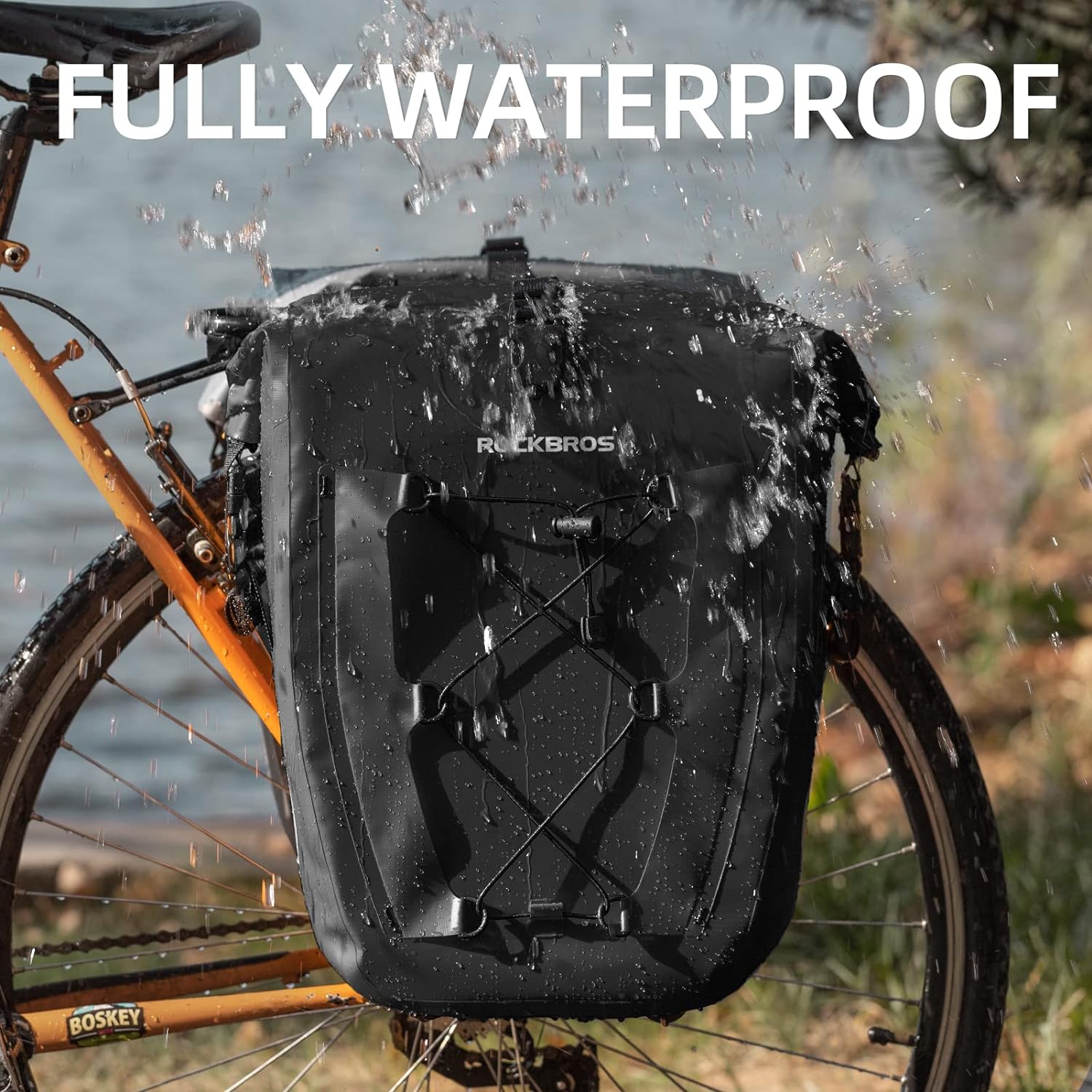 Bike Panniers Waterproof for Rear Rack