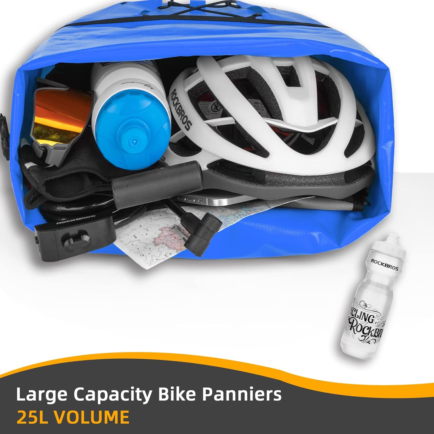 Bike Panniers Waterproof for Rear Rack