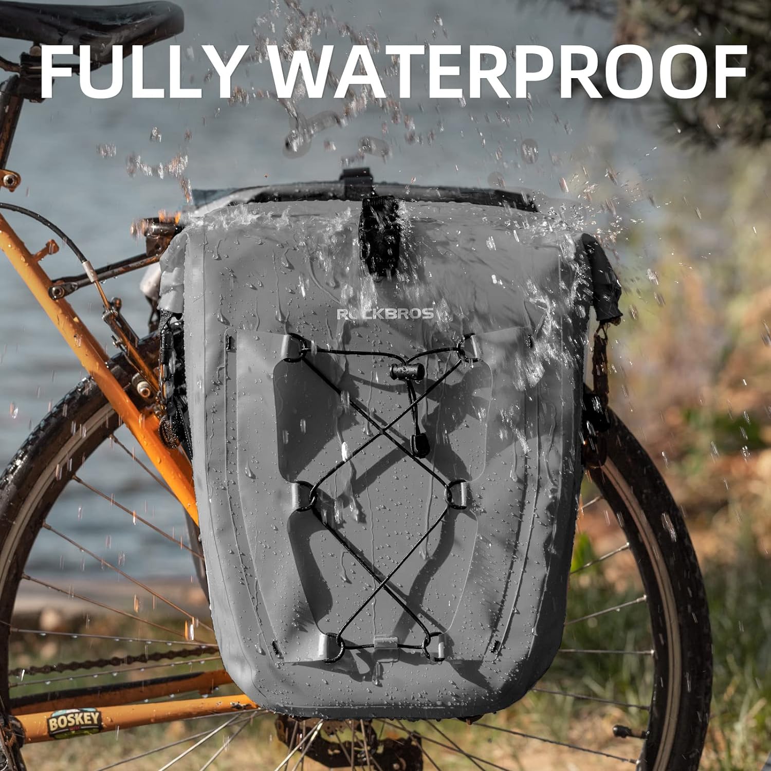 Bike Panniers Waterproof for Rear Rack