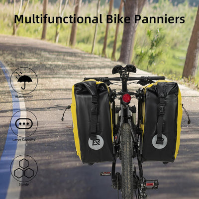 Bike Panniers Waterproof for Rear Rack