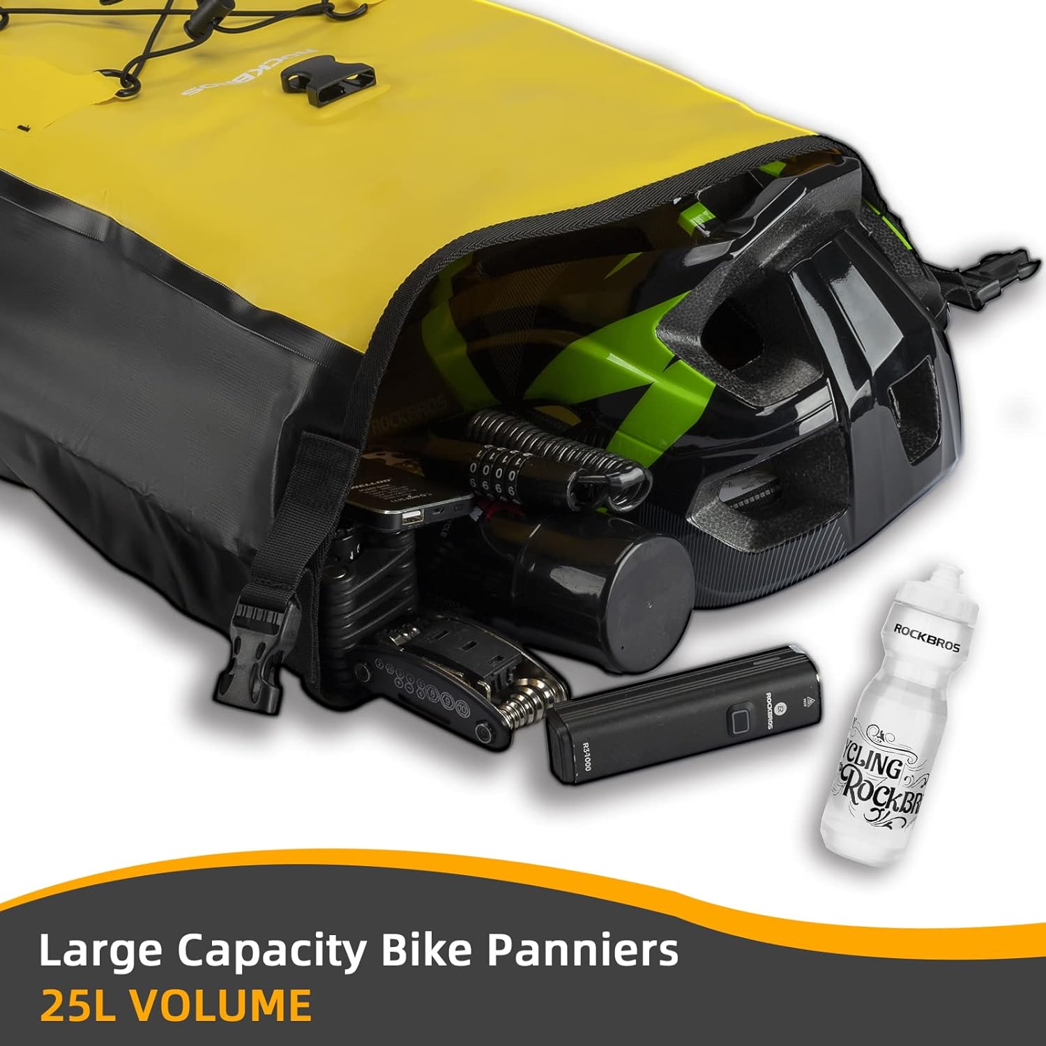 Bike Panniers Waterproof for Rear Rack