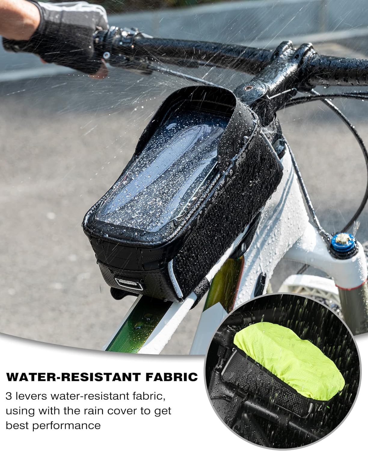 Bike Phone Bag for Secure Riding and Easy Access