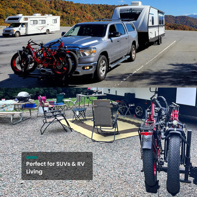 SF20H compact folding electric bike fits in SUVs for road trips and RV life | VTUVIA SF20H E-bike