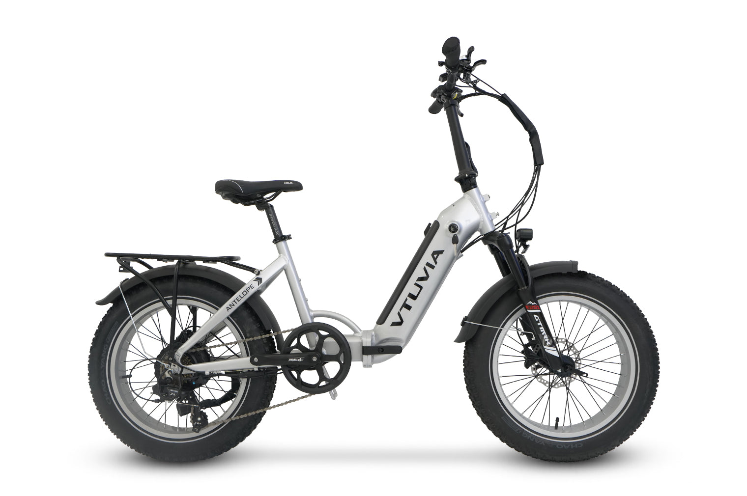 VTUVIA SX20 Antelope Step Thru Folding Fat Tire Electric Bike 750