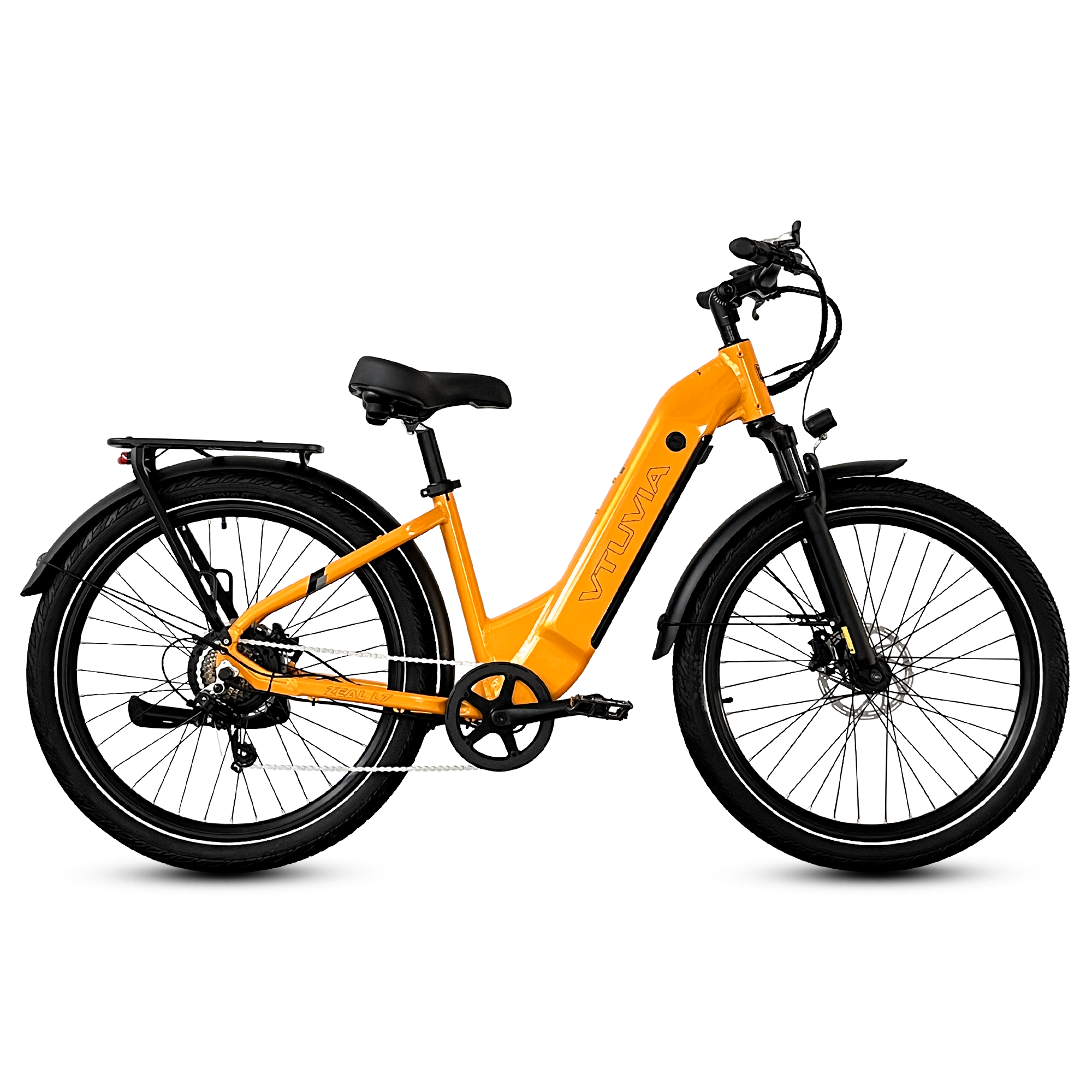 Zeal Smart Torque Sensor Electric Bike #color_lemon-yellow