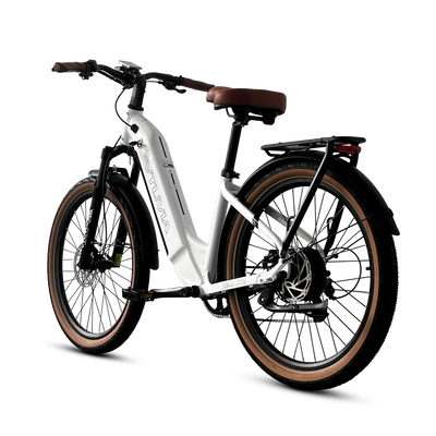 Zeal XT8 torque sensor e-bike with oversized saddle for comfort