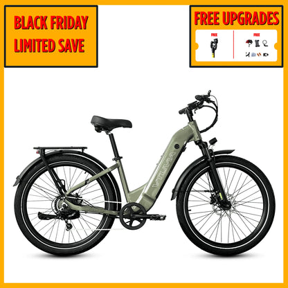 black friday sale electric commuter bike long range electric bike pedal electric bike VTUVIA Zeal LT7