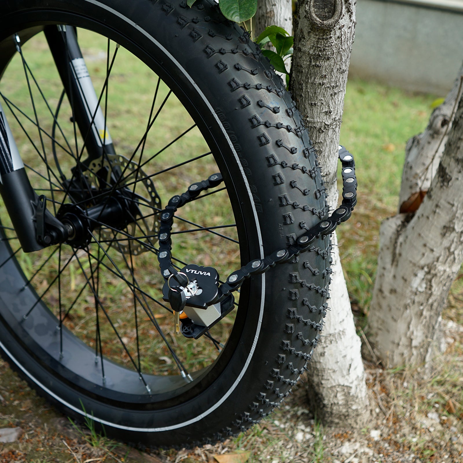 Fat clearance bike lock