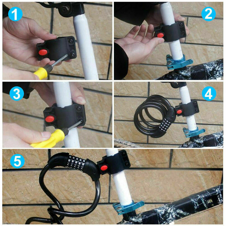 Bicycle Cable Lock - VTUVIA EBIKE